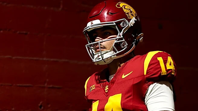 At USC, Hollywood's spotlight finds you. Jayden Maiava is ready for it