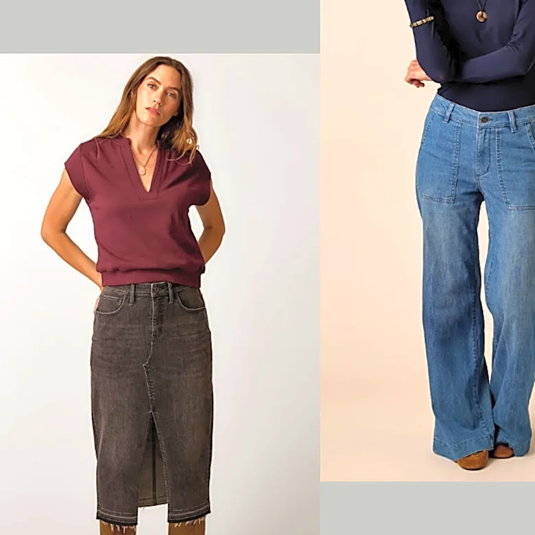 My dream fall wardrobe is filled with Carve Designs denim jeans, skirts