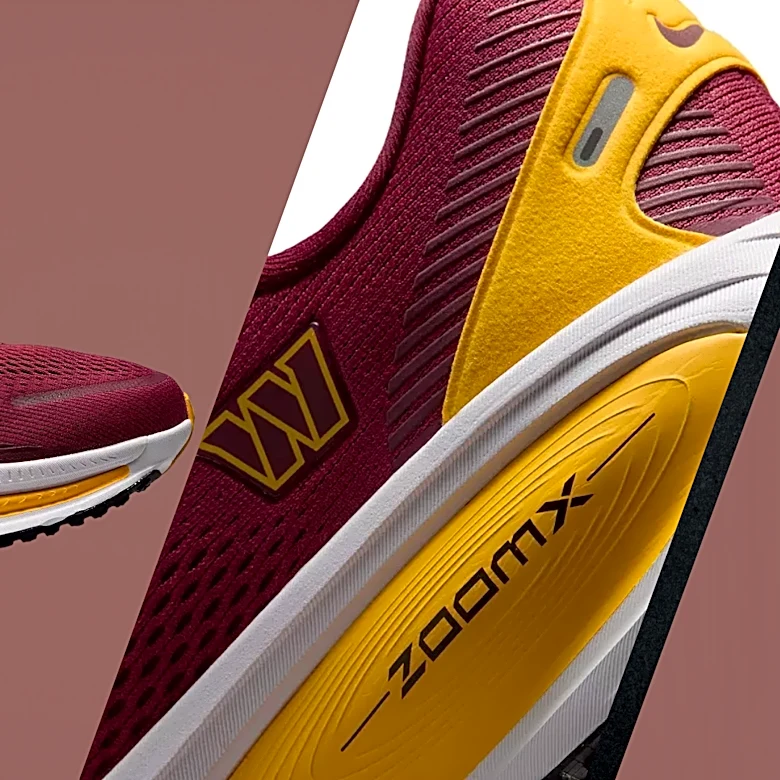 Washington Commanders Nike Vomero 18 running shoes just dropped, how to buy