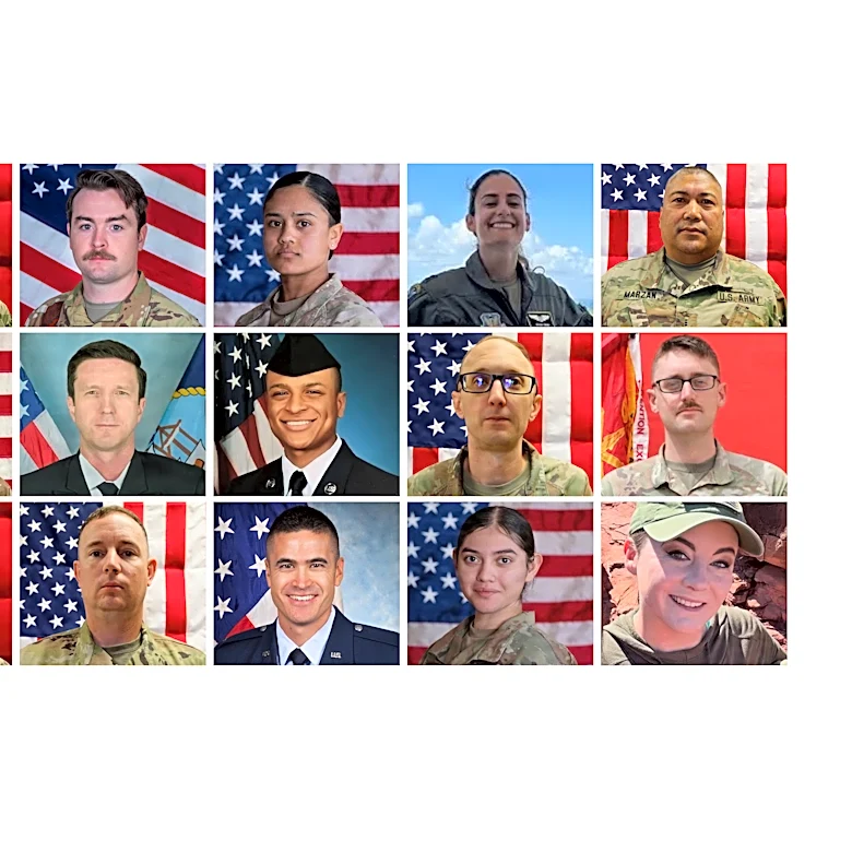 The faces and stories of all US troops killed in the Iran war