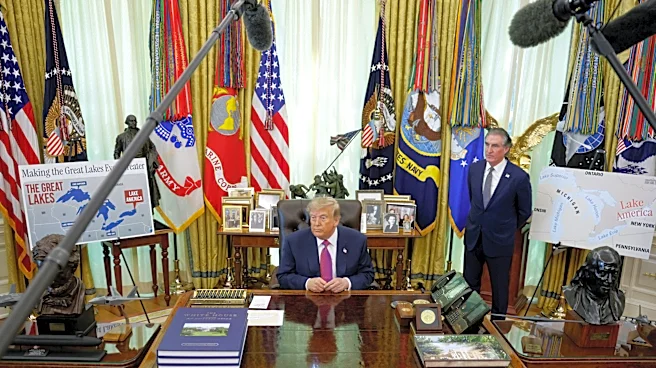 'Publicity stunt.' Trump's lake name change called distraction from Iran war