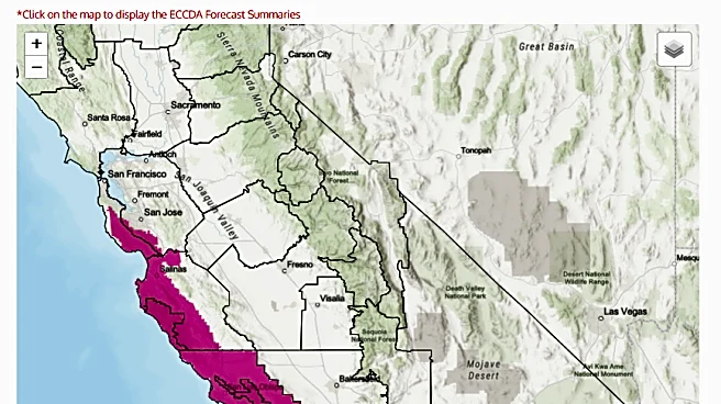 National Weather Service issues a Red Flag warning along California