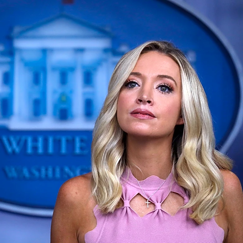 Kayleigh McEnany, a pink pacifier and a call from Trump