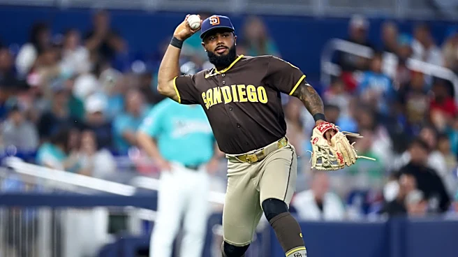 Padres' Luis Rengifo carted off field during game vs. Rays