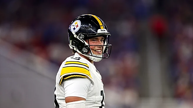 Steelers keep both Drew Allar, Will Howard behind Aaron Rodgers, Mason Rudolph at QB