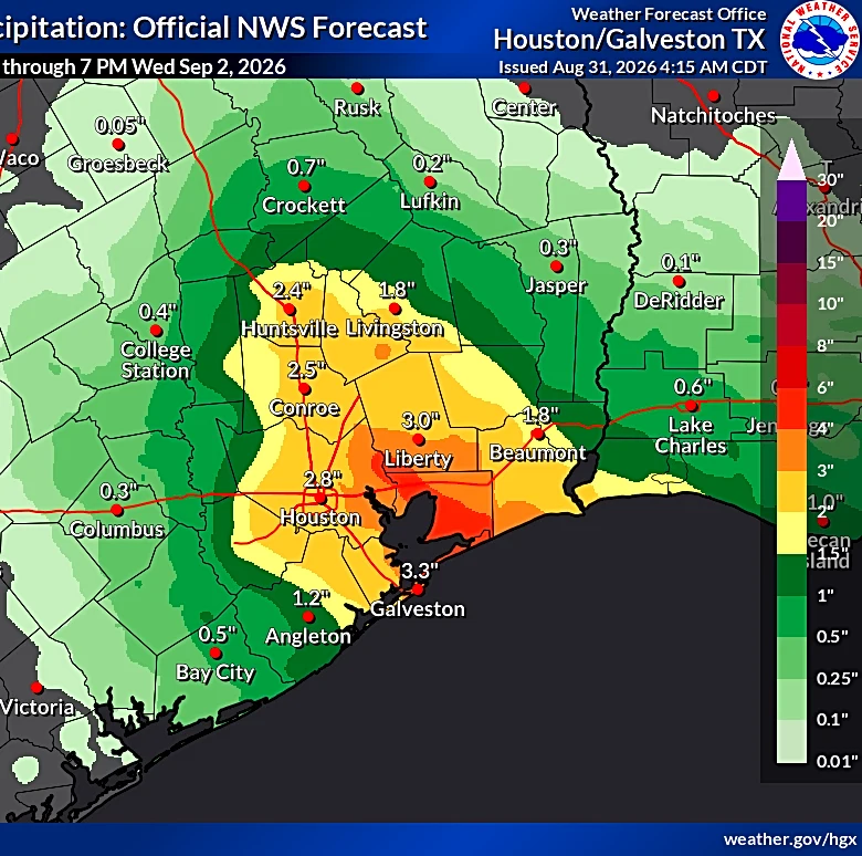 Tropical depression forms in Gulf; forecast to become Edouard