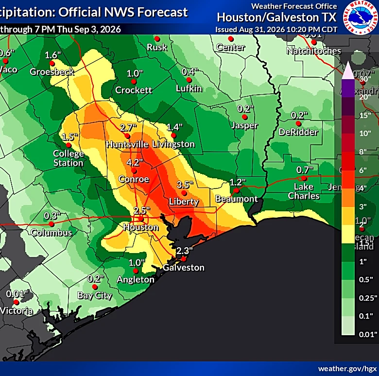 Tropical Storm Edouard could become a hurricane before reaching Gulf Coast