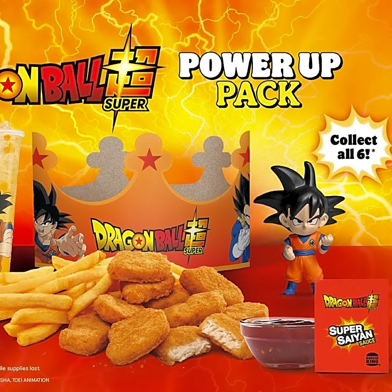 Burger King goes Super Saiyan with new Dragon Ball Super menu