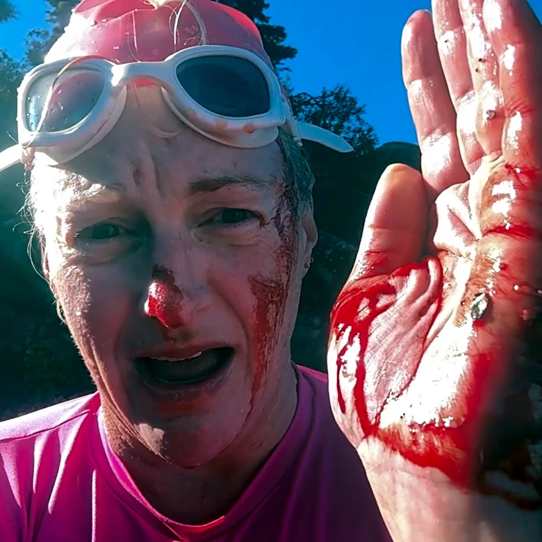 A woman was swimming in Lake Tahoe. Then she 'felt the teeth and claws'