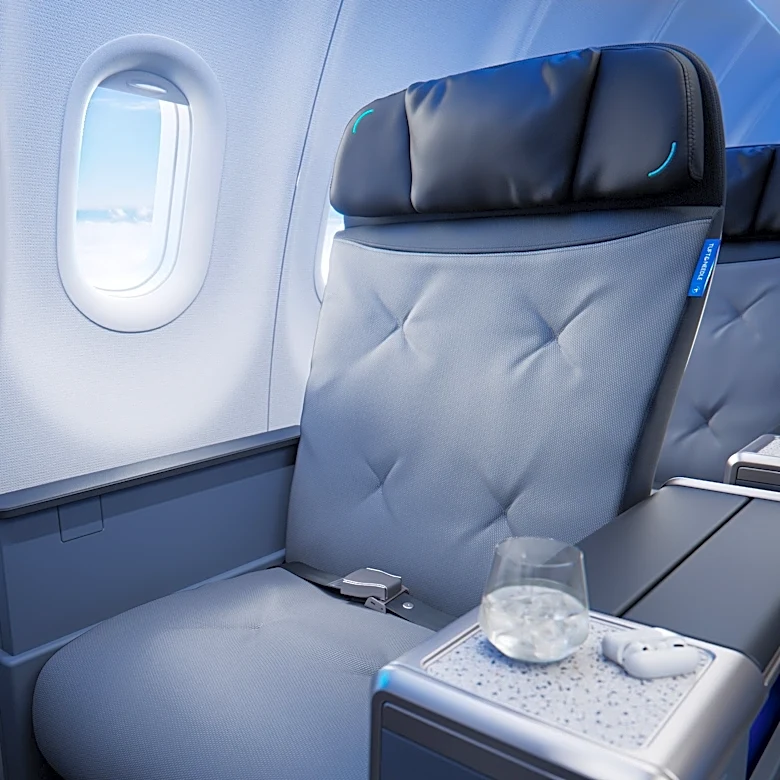 JetBlue just revealed its first-class seats. Take a look