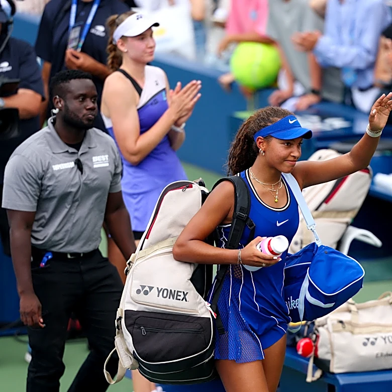 Thea Frodin, teen who doubled for Serena Williams in 'King Richard' makes US Open debut