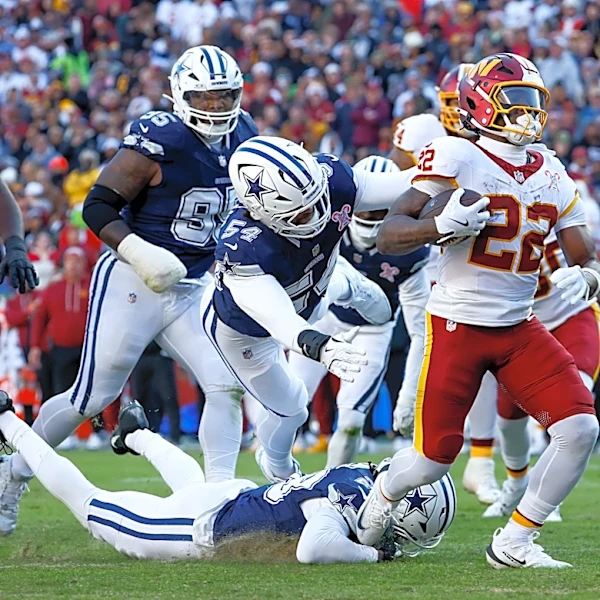 Washington Commanders RB Jacory Croskey-Merritt returns to practice