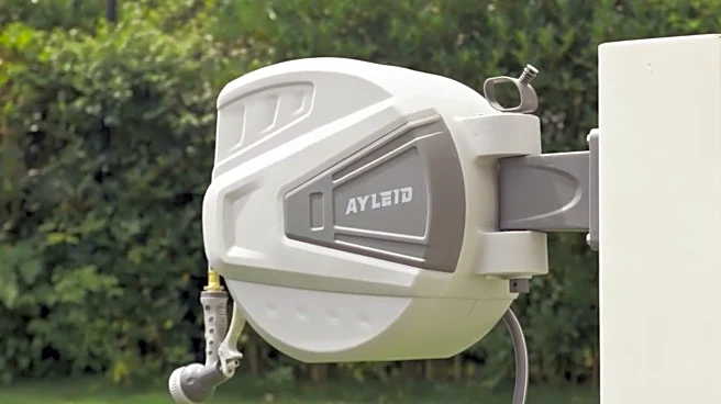 Tired of tangled hoses? I found a retractable hose reel for under $100