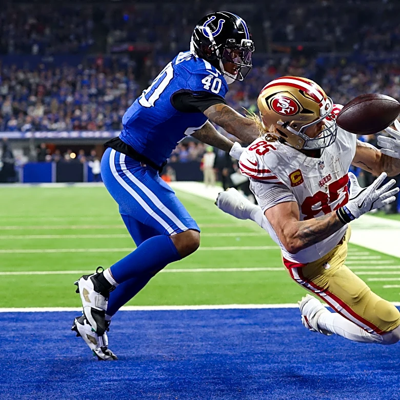 San Francisco 49ers TE George Kittle on track to play