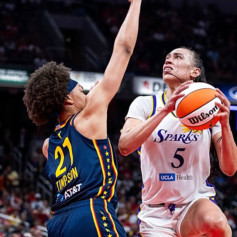 Employee fired after LA Sparks' Dearica Hamby exposed racist text on social media
