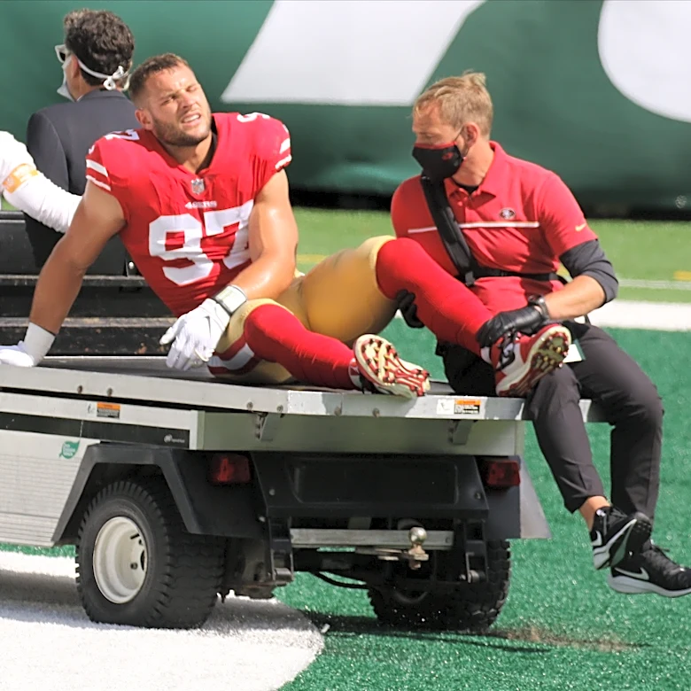 49ers DE Nick Bosa logs full practice
