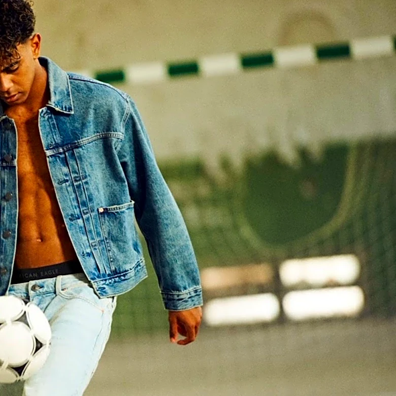 Lamine Yamal's first American Eagle collection drops Thursday