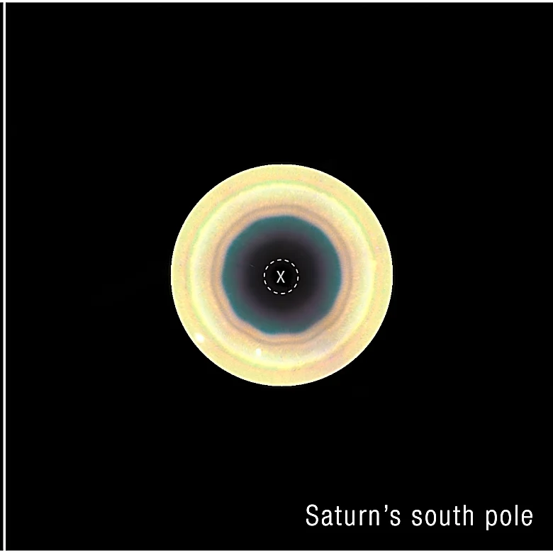 This newly discovered decagon above Saturn leaves scientists perplexed