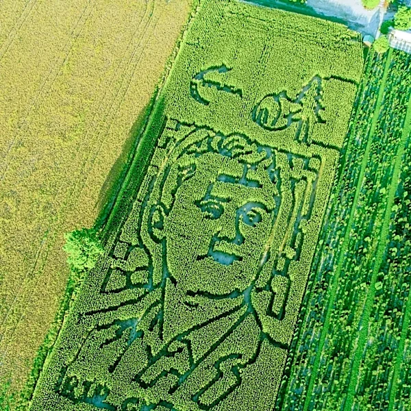 Charlie Kirk maze draws praise, criticism