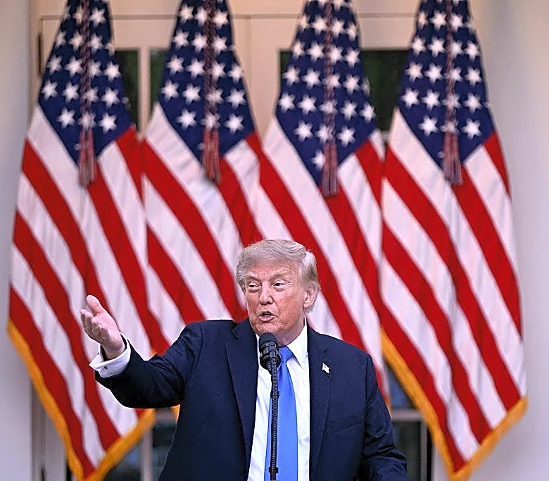 President Trump on hair: 'I don't wear a wig'