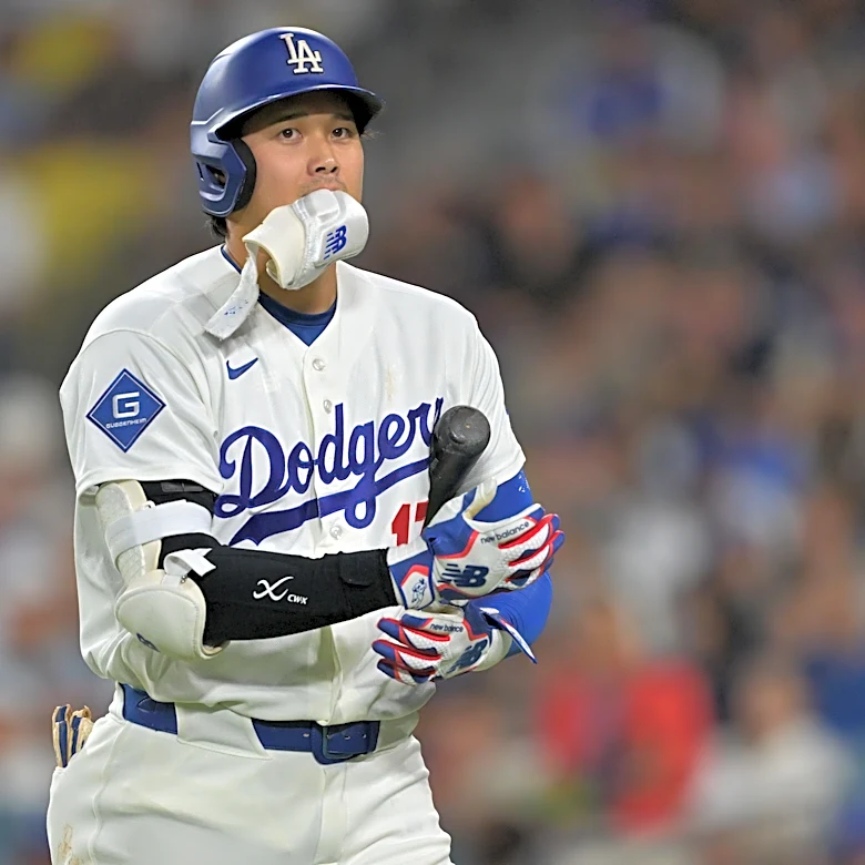 Shohei Ohtani out of Dodgers lineup as injury concerns mount