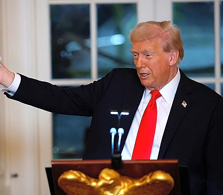 Trump says 'nobody will' build monuments for him after he's gone