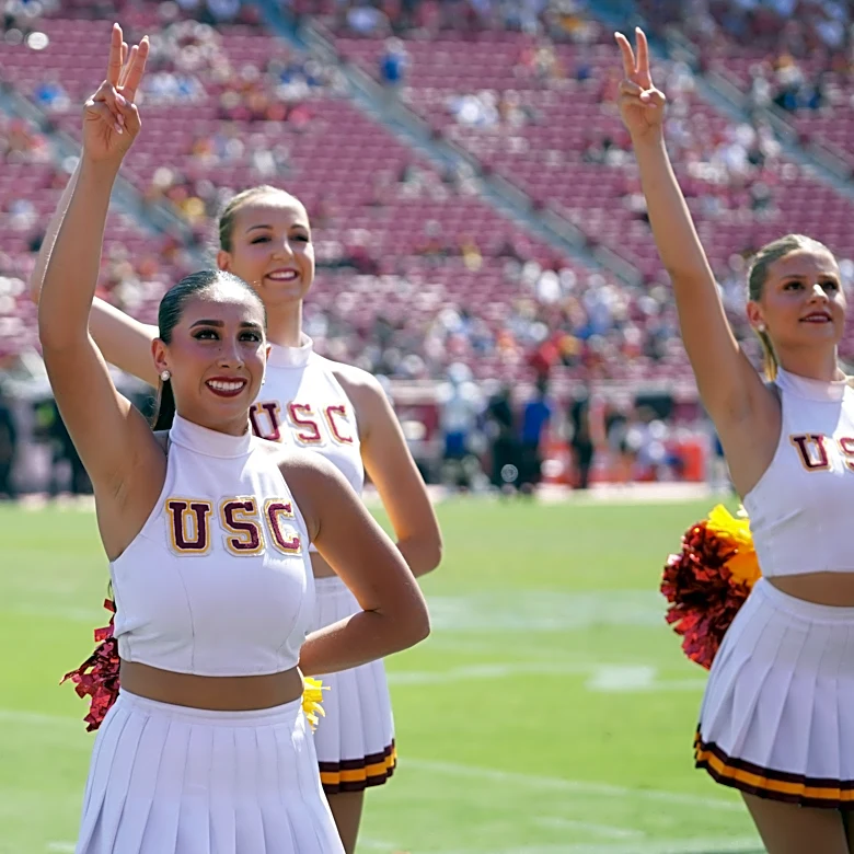 USC football crowd got hate. Fans say don't believe the narrative