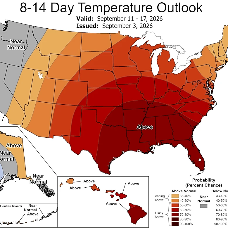 It's about to feel like fall (kind of). Fall forecast 2026 update