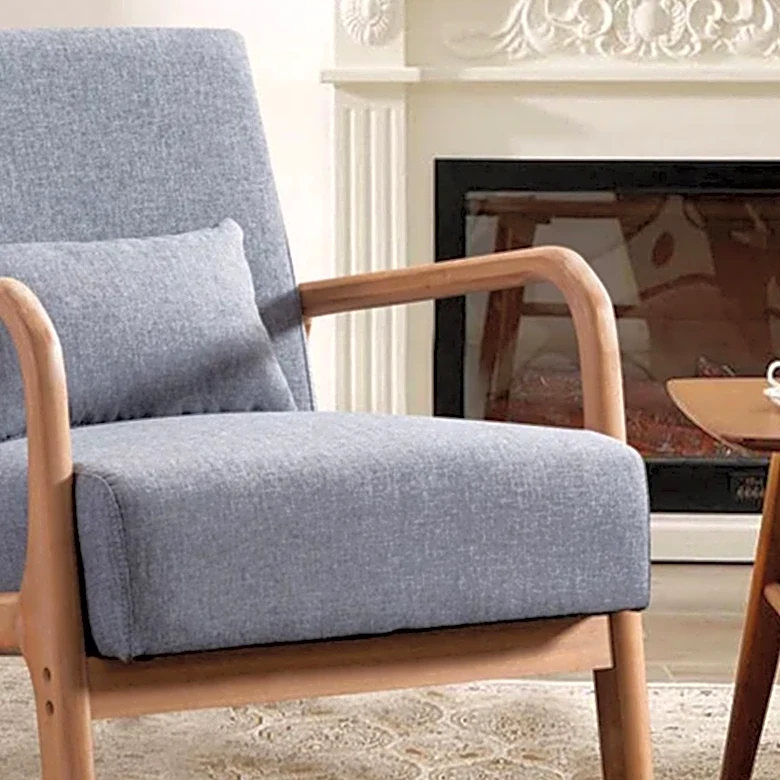 This $115 mid-century modern accent chair looks way more expensive