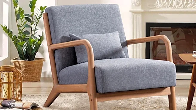 This $115 mid-century modern accent chair looks way more expensive