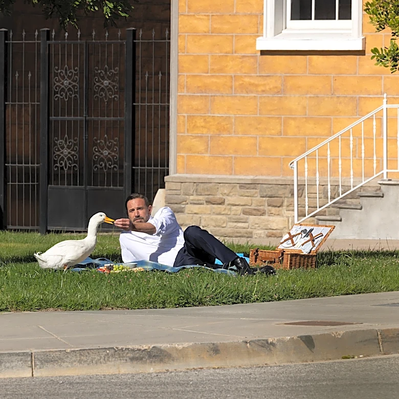 Affleck meets Aflac in exclusive first look at brand's new ad campaign
