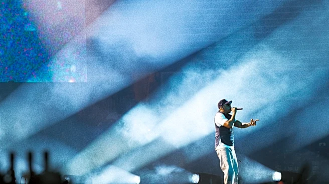 Jay-Z performs final night in London with UK stars Dave and Sampha