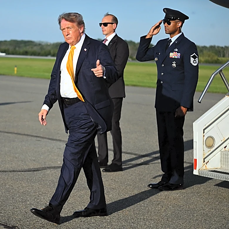 Trump's apparent hair color change sparks buzz on social media