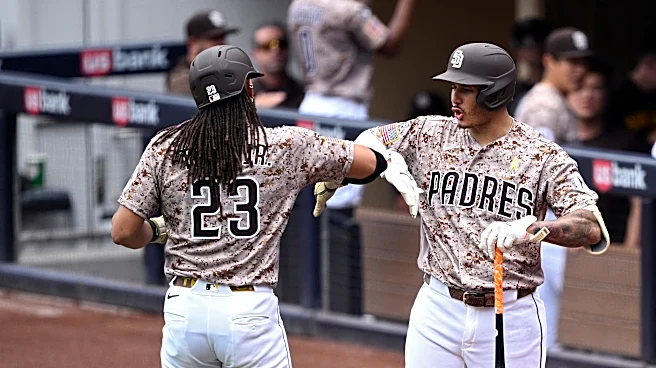 San Diego Padres open with three consecutive home runs to down Yankees