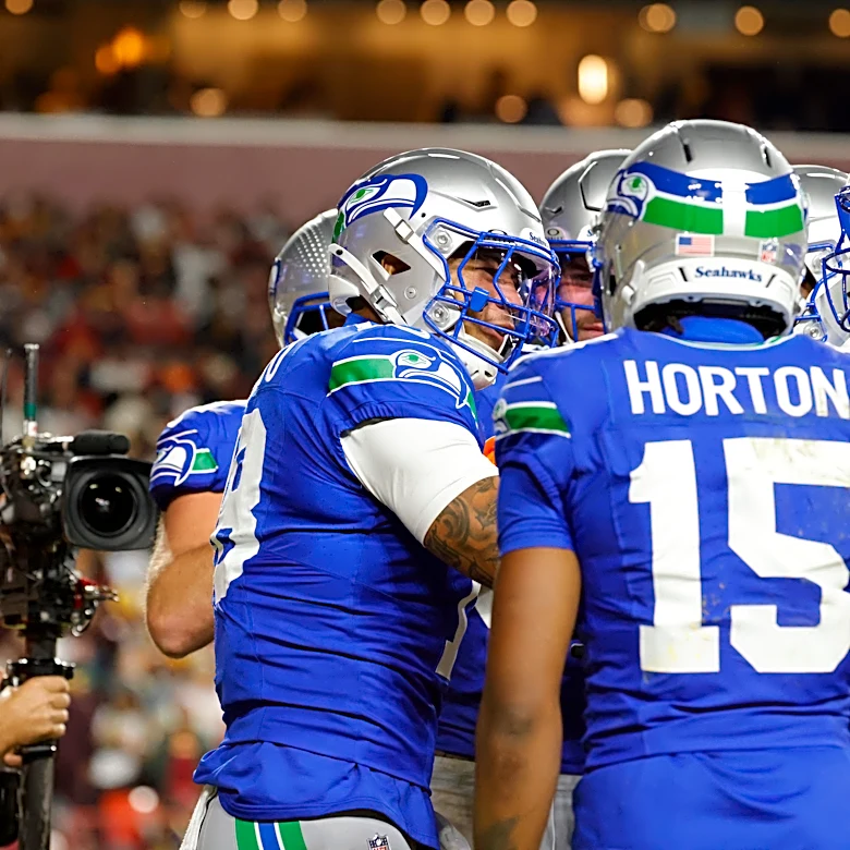 Tory Horton limited in practice Sunday