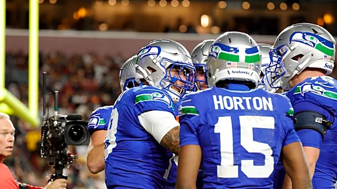 Tory Horton limited in practice Sunday