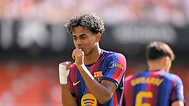 Lamine Yamal has 2 goals in Barcelona win dedicated to toddler brother