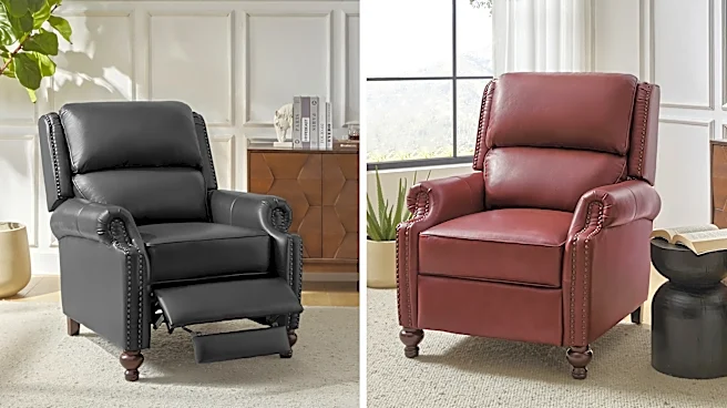Save over $1,000 on a genuine leather recliner before Labor Day ends