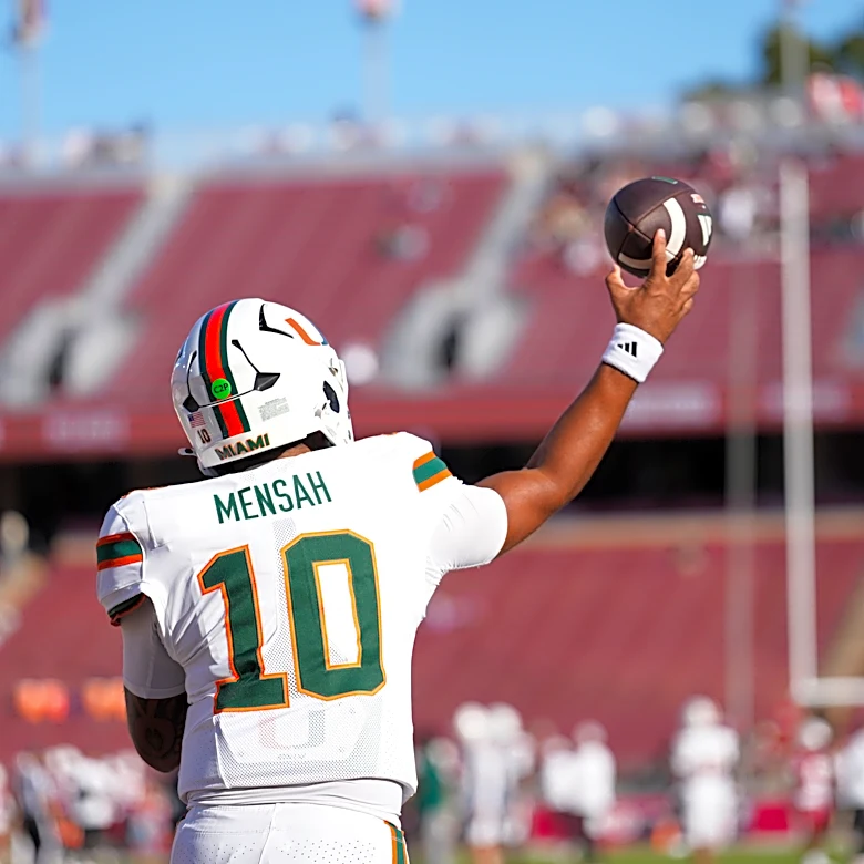 Heisman Trophy momentum meter: Miami's QB-WR duo shakes up Week 1 power rankings