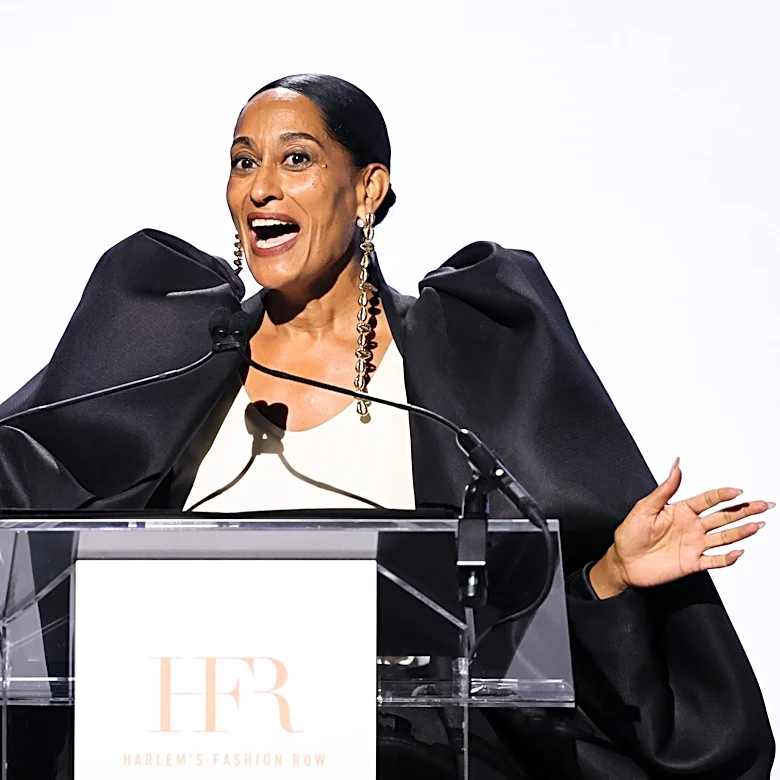 Tracee Ellis Ross channels Lucille Ball at Harlem's Fashion Row event