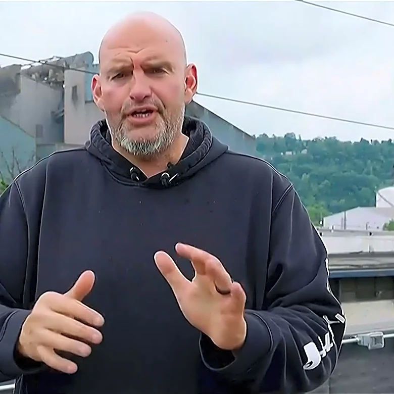 Fetterman vows to work with Trump on steel at Republican conference