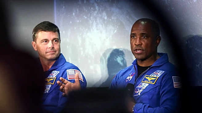 Artemis II astronauts hang up spacesuits after historic moon trip