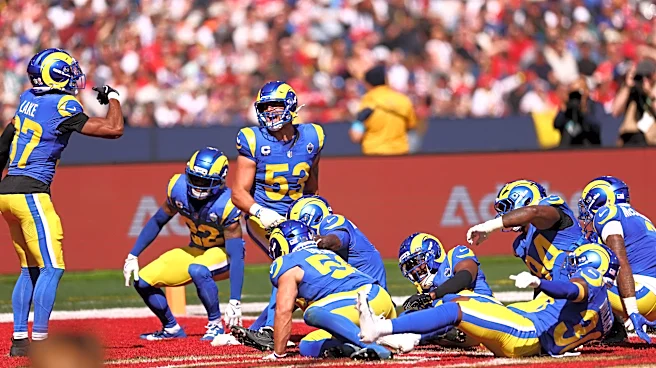 Quentin Lake comes up with Rams' first turnover vs. 49ers, has fun celebration