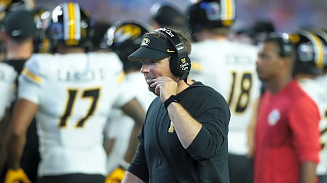 Missouri's Eli Drinkwitz rips Kansas for Civil War-themed hype video: 'Embarrassed for them'