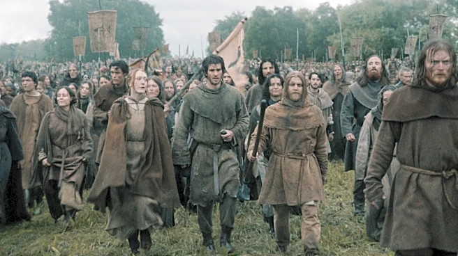 Andrew Garfield explains that Robin Hood connection in 'The Uprising'