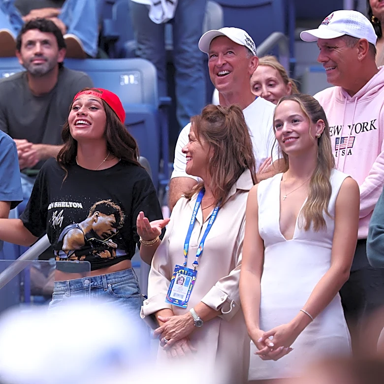Trinity Rodman makes it to US Open final to support Ben Shelton after all