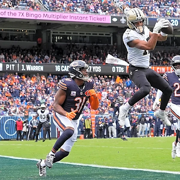 Chris Olave produces career-high 182 yards