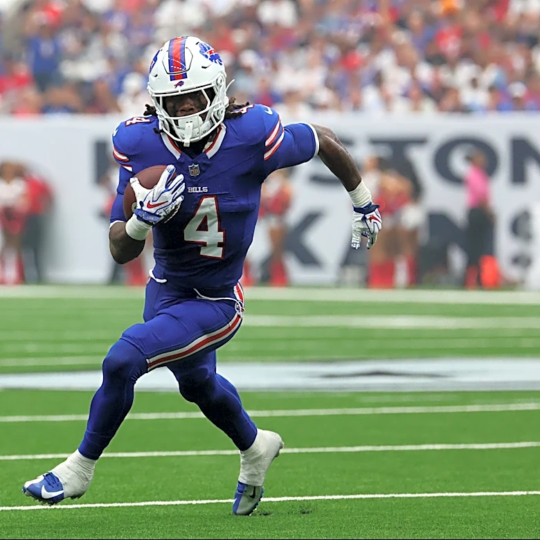 James Cook held in check in Week 1