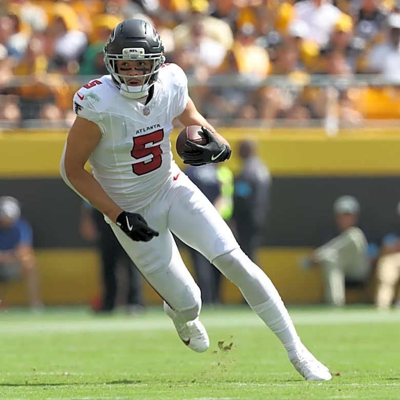 Drake London held in check by the Steelers in Week 1