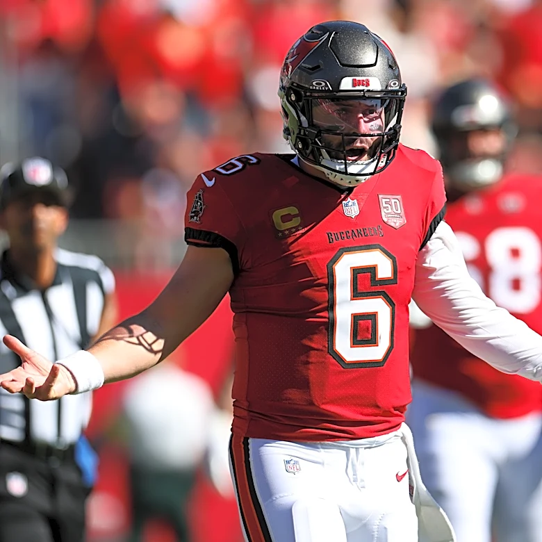 Baker Mayfield loses three fumbles in Week 1